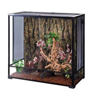 reptizoo – reptile glass terrarium – 36x18x36″